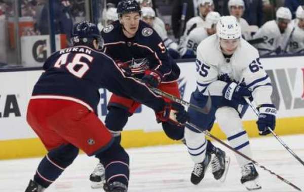 Columbus Blue Jackets vant Toronto Maple Leafs på overtid