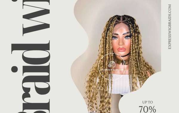 95% Off Glue-Less Braided Wigs for Black Women